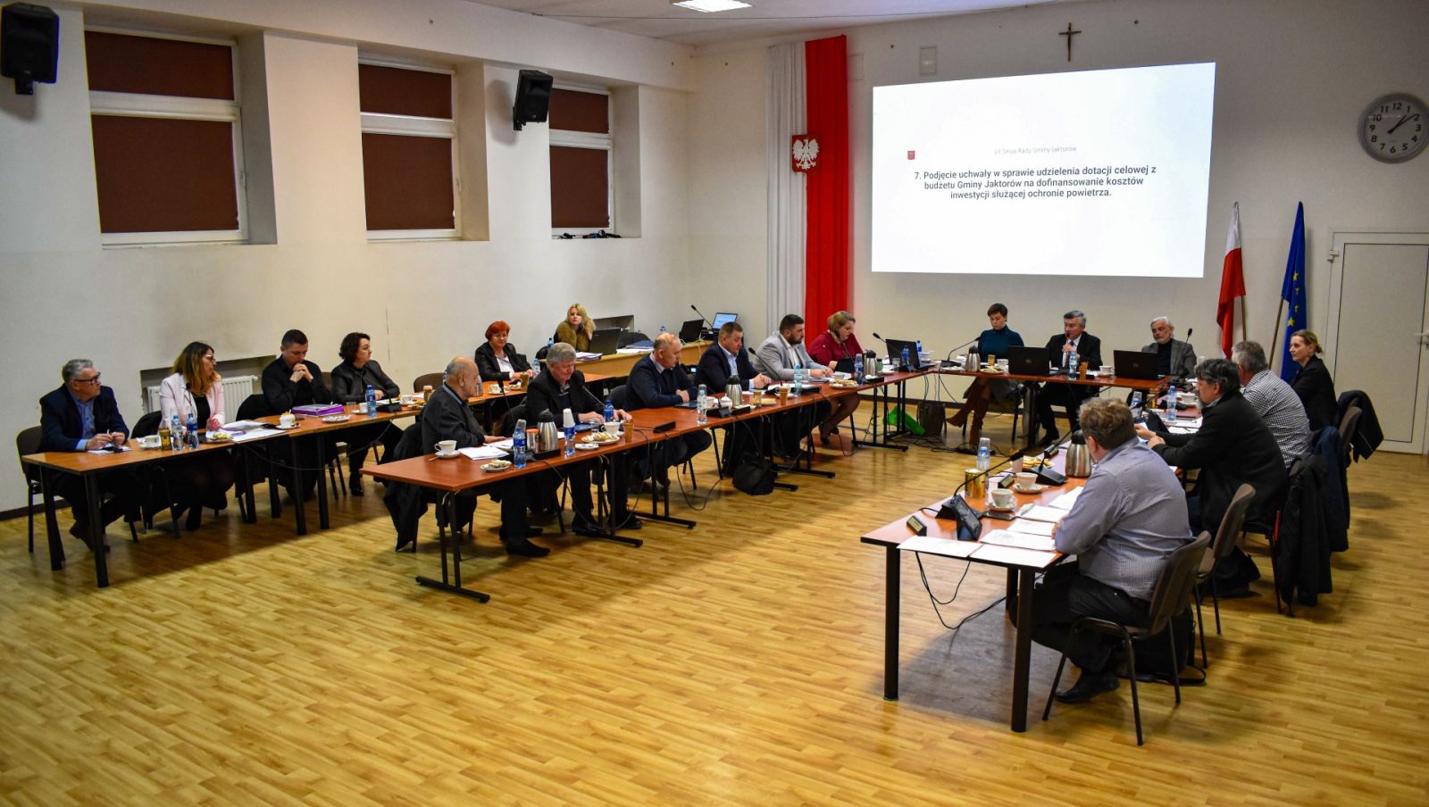 Zdjęcie: LXXIV sesja Rady Gminy Jaktorów